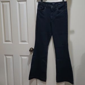 Scoop NYC High Rise Flare Dark Jeans Size 12S